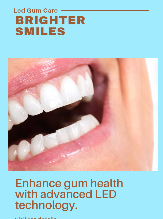 TEETH WHITENING AND GUM CARE SYSTEM