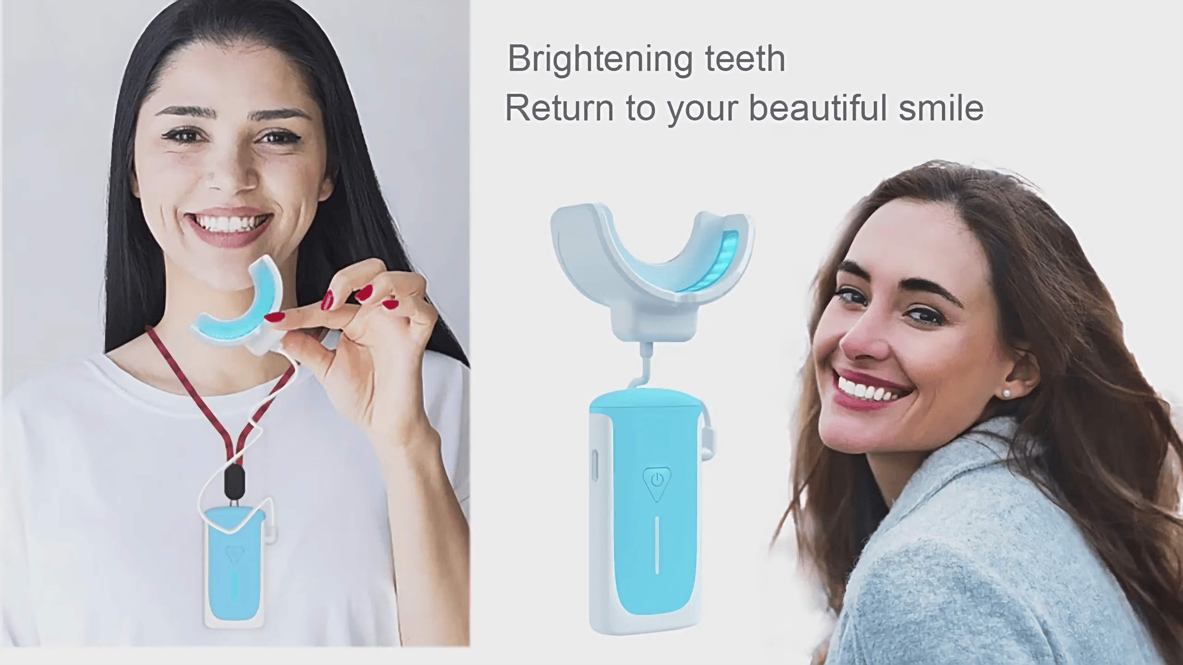TEETH WHITENING AND GUM CARE SYSTEM
