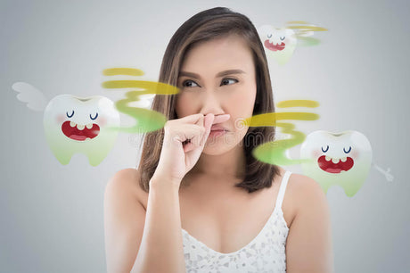 BAD BREATH?                         TRY BLUE LIGHT