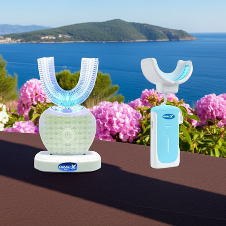 ORAL BLU COMBO - Advanced Teeth Whitening and Care System